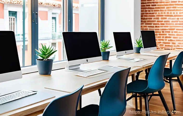 코워킹 스페이스의 기술적 혁신 사례 - **Prompt 1: AI-Powered Productivity in a Spanish Coworking Hub**